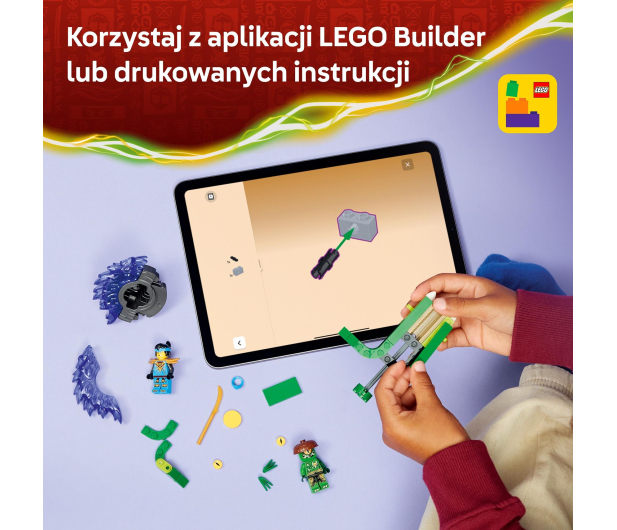 LEGO NINJAGO 71849 Nya kontra zmutowany potwór na spinnerze - 1473531 - zdjęcie 12